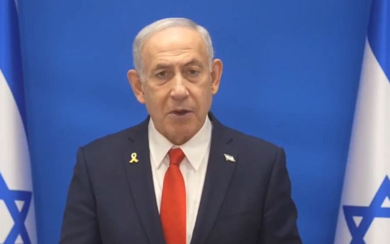 Benjamín Netanyahu llamó al pueblo iraní a rebelarse.