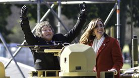 El desfile militar del 9 de julio, la última vez donde Javier Milei y Victoria Villarruel compartieron un momento de unidad.