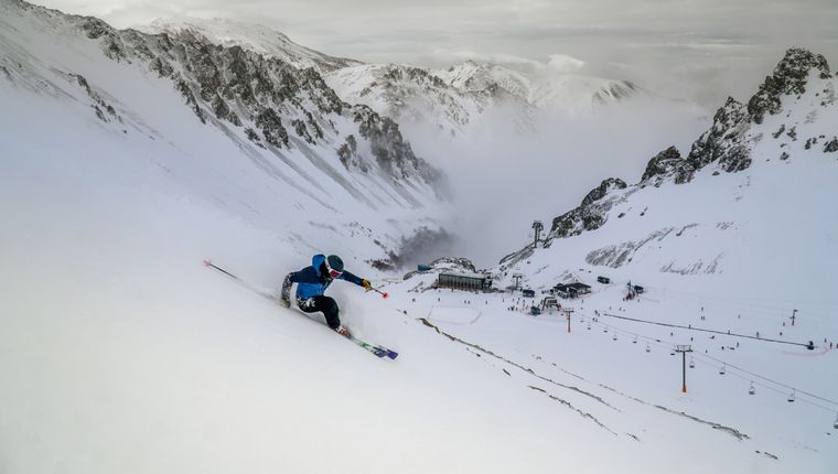 La Hoya es uno de los centros de ski que estira su temporada Foto: La Hoya