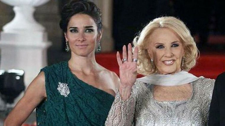 Juana Viale y Mirtha Legrand Foto: Captura TV
