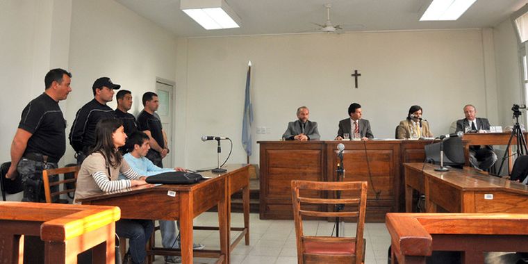 La Primera Camara del Crímen condenó a Rechi a 18 años de prisión. Foto: Mediamza.com