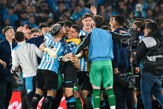 La Academia celebró el pase a semifinales. Foto: Fotobaires La Academia celebró el pase a semifinales. Foto: Fotobaires