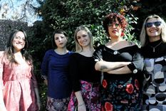 Noe Agüero, Coty Correa Lust, Marinés Scelta, Vicky Urquiza y Leticia Brondo