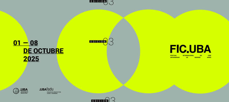 Desde el 1 al 8 de octubre se llevará a cabo el Festival Internacional de cine de la UBA. Desde el 1 al 8 de octubre se llevará a cabo el Festival Internacional de cine de la UBA.