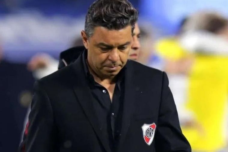 El Muñeco sigue sumando bajas. Foto: @RiverPlate