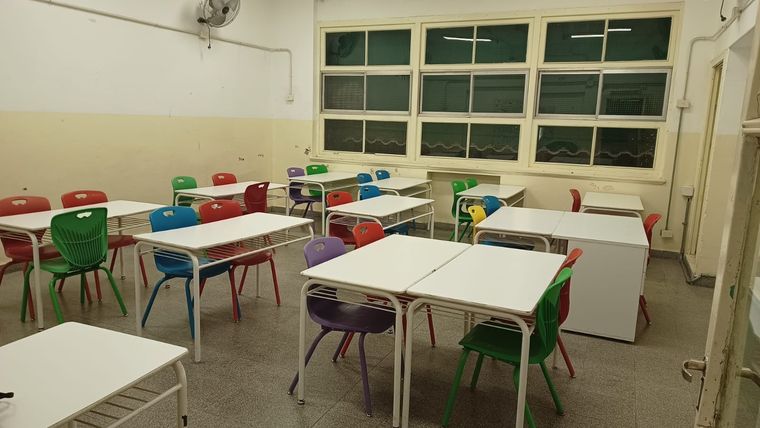Santa Fe extendió la jornada escolar a poco del final de las clases Foto: Bruno Videla