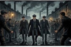 La película sobre la serie Peaky Blinders es lo último de un éxito global: explotó Netflix en su estreno.