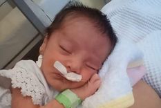 Emma estaba a punto de cumplir dos meses cuando fue estrangulada. Su padre, Leonel Peralta, es el más complicado