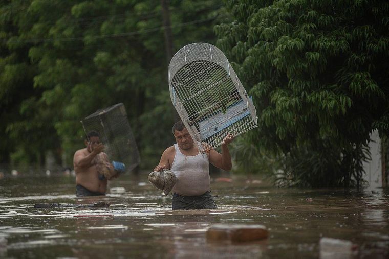 Las intensas lluvias se registraron del 6 al 9 de octubre.
