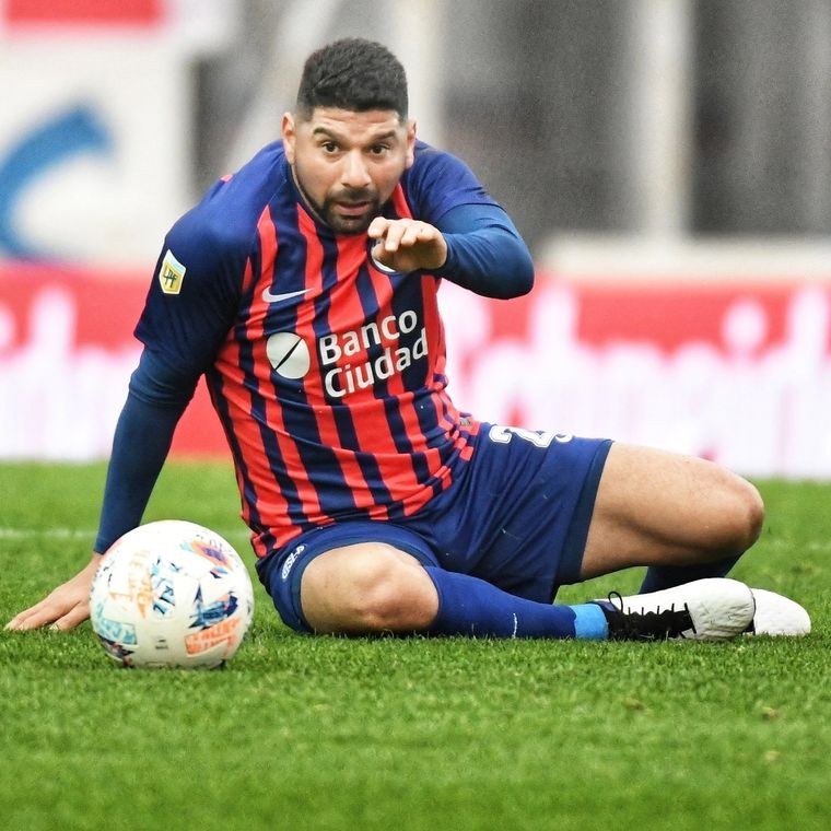 El mediocampista de 37 años es uno de los referentes del equipo. Foto: San Lorenzo