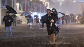 El Servicio Meteorológico Nacional de Estados Unidos afirmó que registró 3,15 pulgadas (8 cm) de lluvia en el Central Park de Nueva York en solo una hora. Foto: EPA
