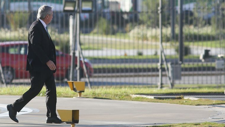 Alberto Fernández fue citado por la Justicia. Foto: NA
