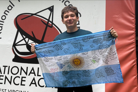 Gastón Díaz, el estudiante elegido para el premio Global Student Prize. Gastón Díaz, el estudiante elegido para el premio Global Student Prize.