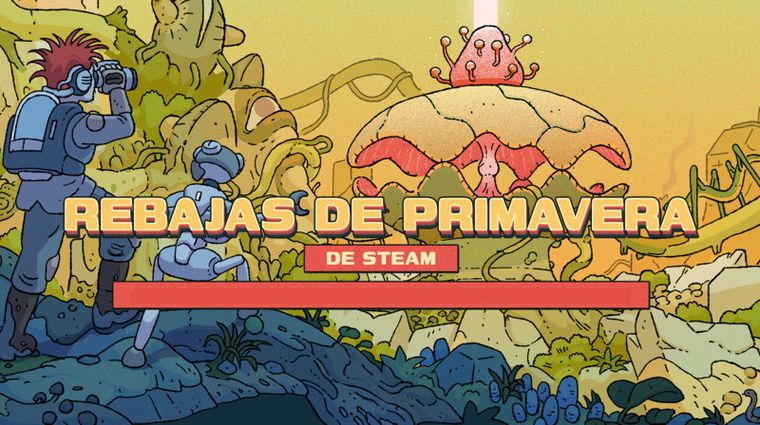 Las rebajas de primavera ya están en marcha en Steam y la vidriera está llena