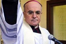 Carlo Maria Viganò ya no pertenece a la Iglesia católica. Foto: Efe.