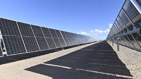 Imagen ilustrativa del Parque Solar Zonda en San Juan. Foto: Prensa YPF