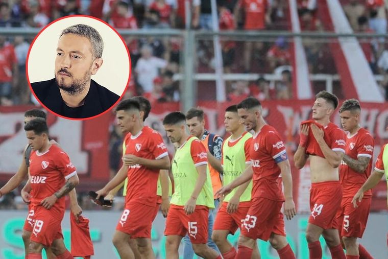 Pablo Carrozza denunció una apriete de la barrabrava de Independiente a los jugadores.