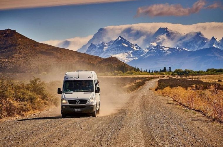 Las rutas argentinas ofrecen infinitos paisajes para descubrir en un roadtrip en motorhome Foto: Andean