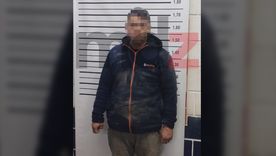 El joven detenido tras la persecución en Las Heras. El joven detenido tras la persecución en Las Heras.