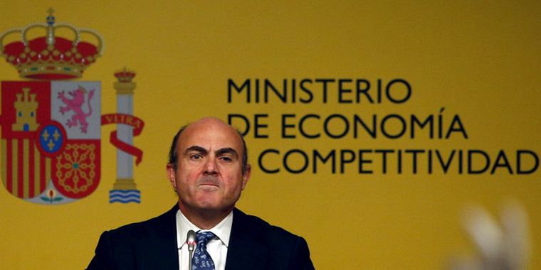 El ministro español de Economía, Luis De Guindos. Foto: EFE