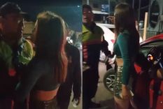 Una de las agentes apartada de la Policía de Tucumán Foto: Captura de video