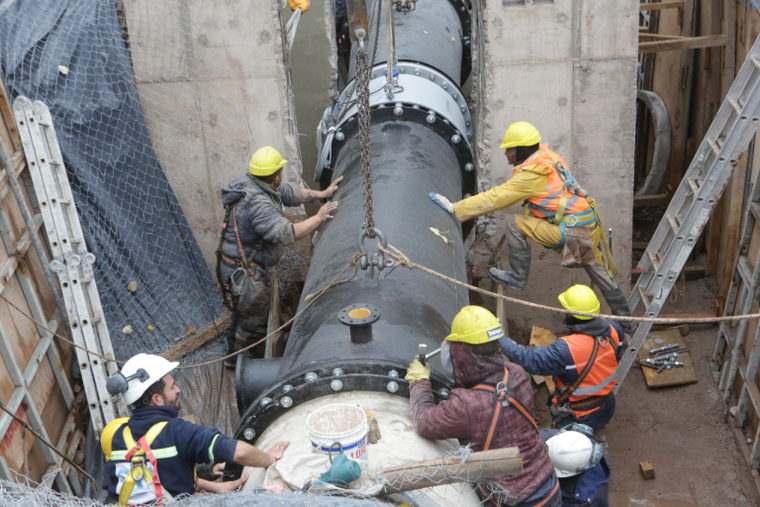 Obras cloacales en Mendoza Obras cloacales en Mendoza