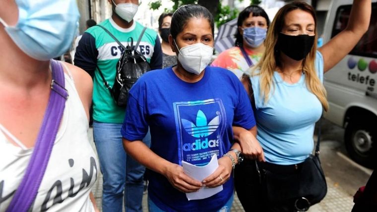 Reclamo Escuche al país, dicen desde el entorno de la joven. Foto: Luciano Thieberger.
