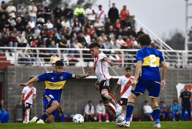 Benítez fue el capitán de Boca. Foto: Torneo Proyección
