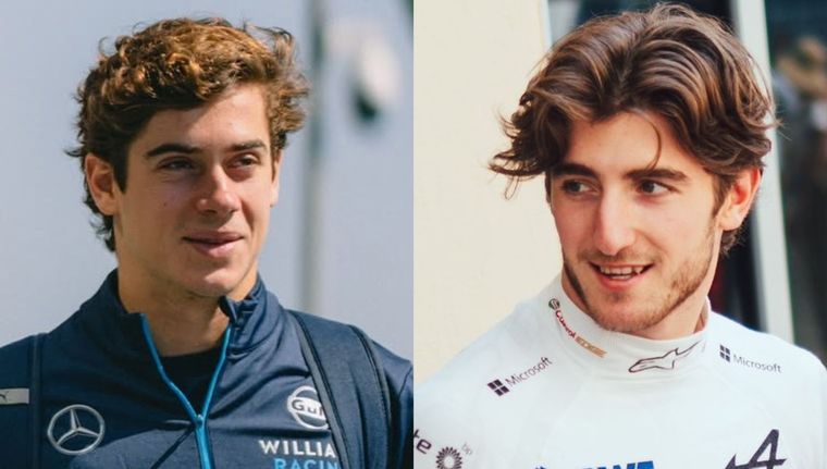 Otro capítulo en la disyuntiva Colapinto-Doohan: tan compañeros como rivales. Foto: IG williamsracing y X @AlpineF1Team
