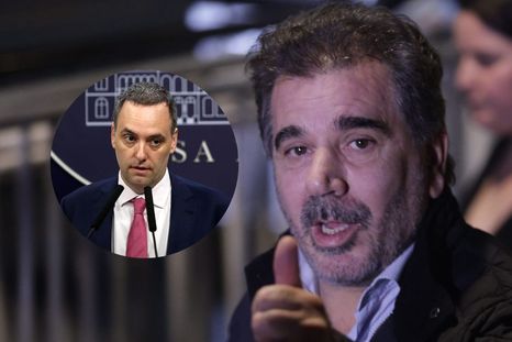 El jefe de Gabinete, Manuel Adorni; y el titular del bloque de diputados del PRO, Cristian Ritondo. El jefe de Gabinete, Manuel Adorni; y el titular del bloque de diputados del PRO, Cristian Ritondo.