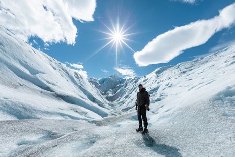 El Glaciar Perito Moreno es uno de los más visitados por turistas del mundo Foto: shutterstock