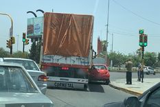 pase y mire: un accidente en el nudo vial genero un caos de transito