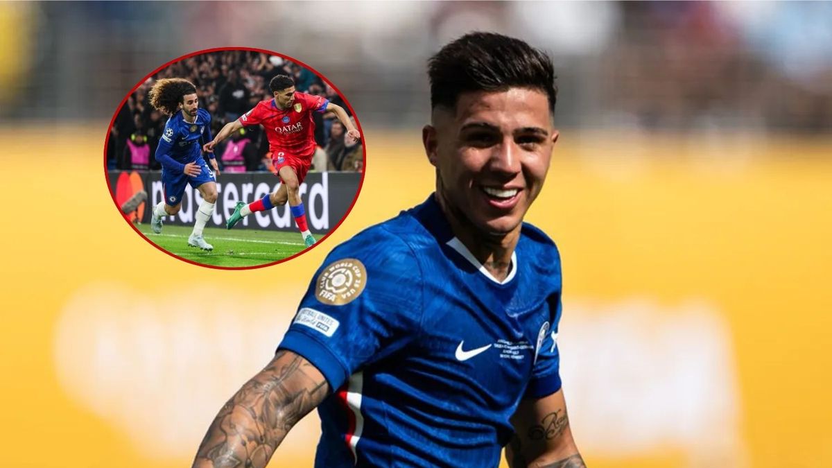 La burla de Enzo Fernández a Cucurella tras la cancelación de la Finalissima entre Argentina y España