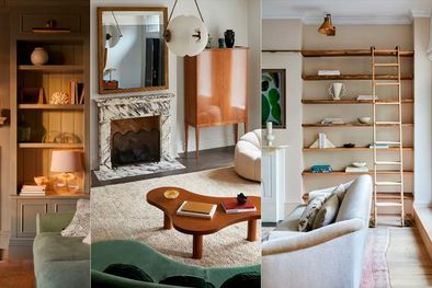 MDZol | Crear un amplio espacio de almacenamiento en una sala de estar desempeña un papel fundamental en la distribución y el estilo exitoso de ese espacio del hogar. Foto: Neptune / Wendy Labrum Interiors / Foto Heather Talbert / DATE Interiors / Foto Kirsten Fr