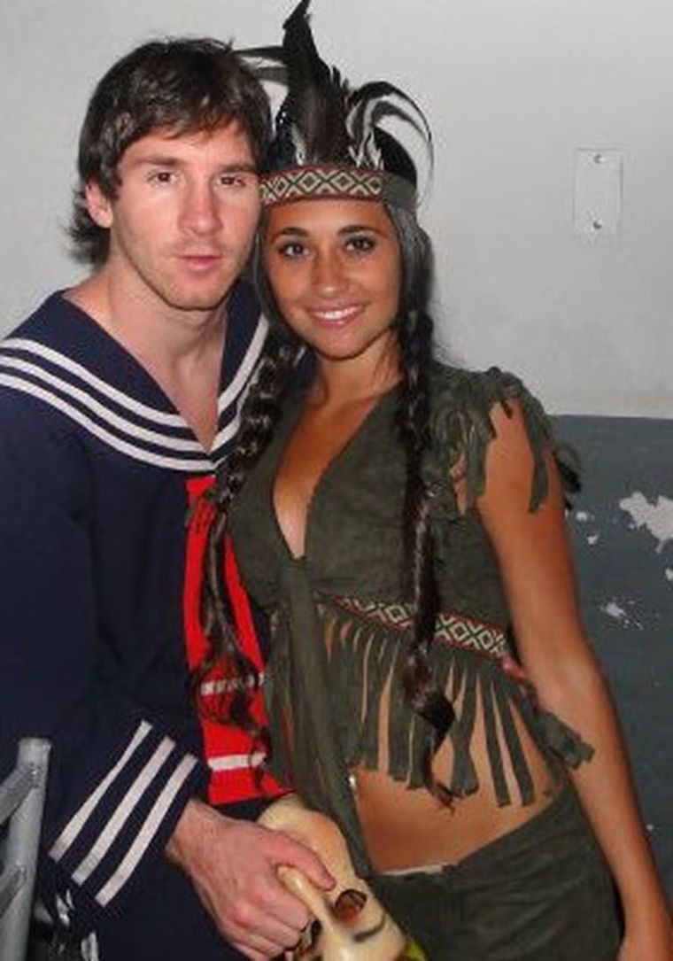 La famosa foto de Messi disfrazado de Quico. La famosa foto de Messi disfrazado de Quico.