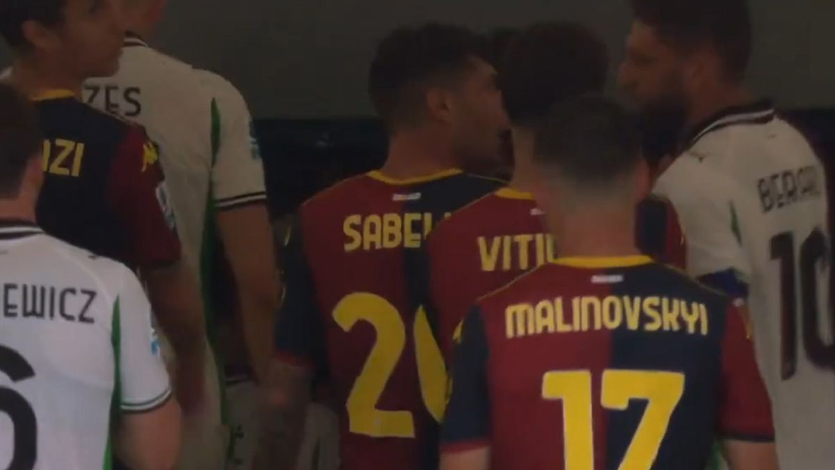 Escándalo en la Serie A: casi se van a las piñas en el túnel y terminaron expulsados