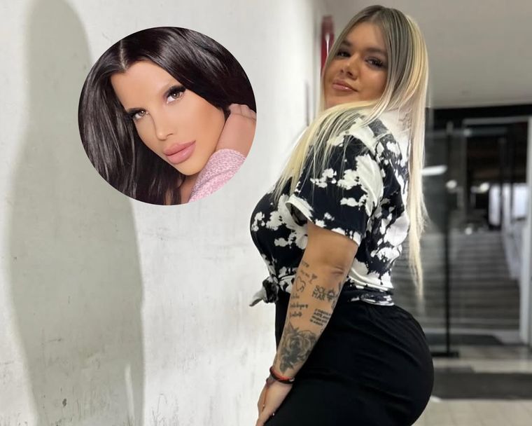 La hija de Jorge Rial volvió a arremeter contra la modelo. Foto: Instagram @chcaniggia_n @moreerial.