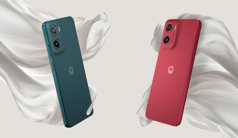 El Moto G05 baja a $219.999 y ofrece brillo de hasta 1.000 nits, sonido con bajos 7 veces más potentes y diseño en cuero vegano. El Moto G05 baja a $219.999 y ofrece brillo de hasta 1.000 nits, sonido con bajos 7 veces más potentes y diseño en cuero vegano.