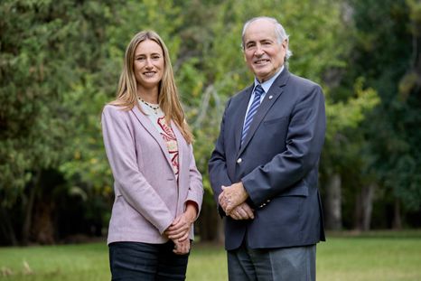 Farrando y Estrella, los integrantes de la fórmula para el rectorado. Farrando y Estrella, los integrantes de la fórmula para el rectorado.