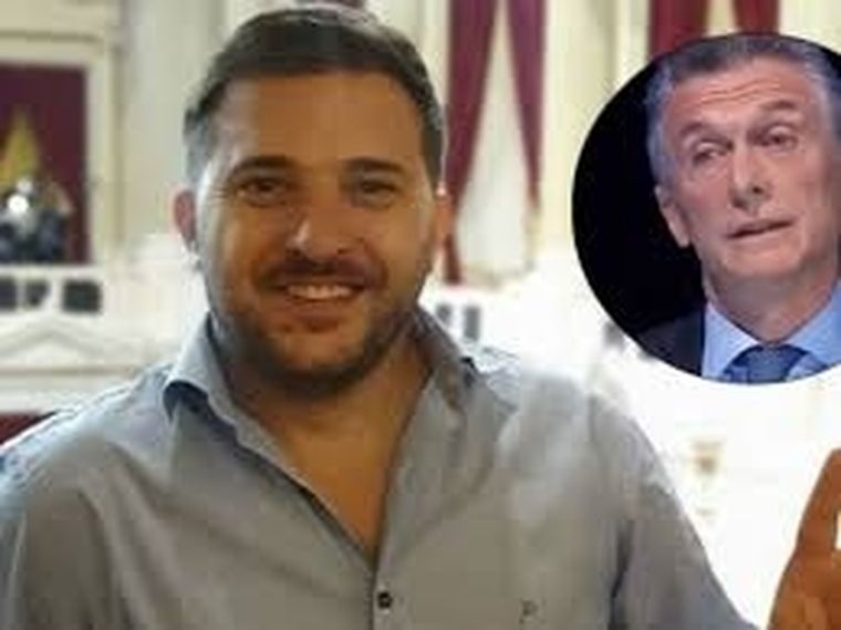 Diego Brancatelli y Mauricio Macri