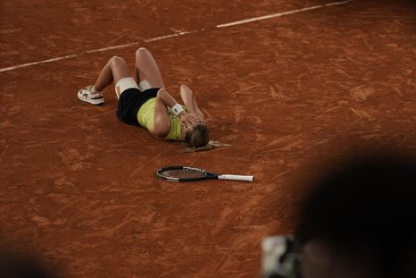 Maja Chwalinska hace historia en Roland Garros. Maja Chwalinska hace historia en Roland Garros.