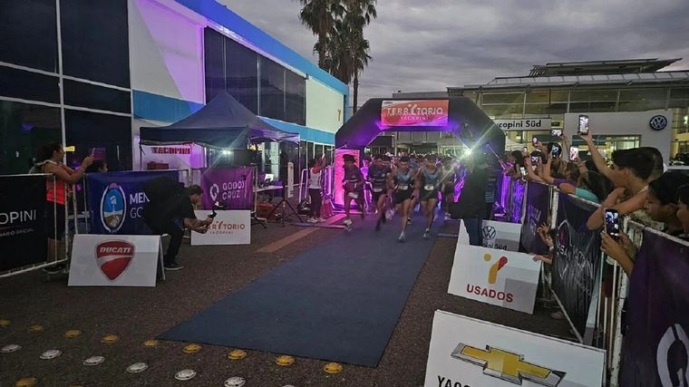 La maratón cortará la San Martín Sur. Foto: Municipalidad de Godoy Cruz