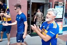 Dale Boca, dale Boooo... hasta en la calle Broadway. El desopilante momento entre los jugadores de Auckland y los hinchas que ya copan Nashville. Dale Boca, dale Boooo... hasta en la calle Broadway. El desopilante momento entre los jugadores de Auckland y los hinchas que ya copan Nashville.