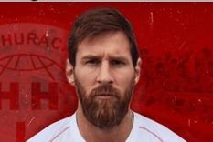 broma viral: el contrato que huracan las heras le ofrecio a leo messi