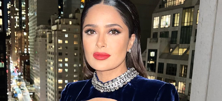 Salma Hayek luce radiante a sus 55 años. Foto: Instagram @salmahayek