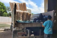 brindaron asistencia a las familias afectadas por la tormenta