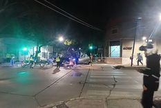 Un cable de alta tensión se descolgó en la esquina de Rioja y Garibaldi
