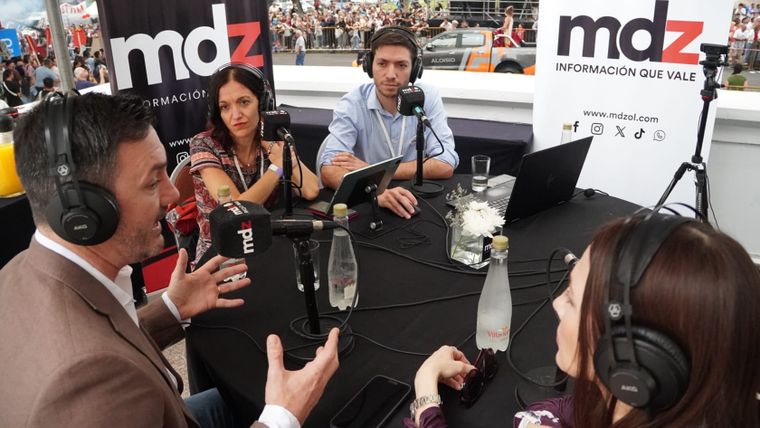 El diputado nacional Luis Petri pasó por MDZ Radio junto a su esposa, Cristina Pérez, y se refirió a la situación de la vitivinicultura.