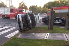 Las imágenes del accidente Foto: Twitter: @MATIPASCUALETTI