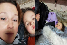 una madre ucraniana ayuda a su hija a pasar la guerra como en la vida es bella una madre ucraniana ayuda a su hija a pasar la guerra como en la vida es bella